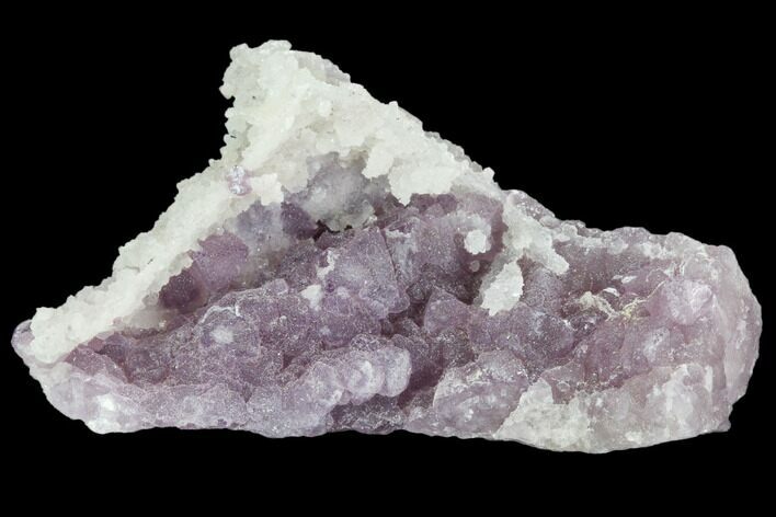 Purple Fluorite on Quartz Epimorphs - Arizona #103543